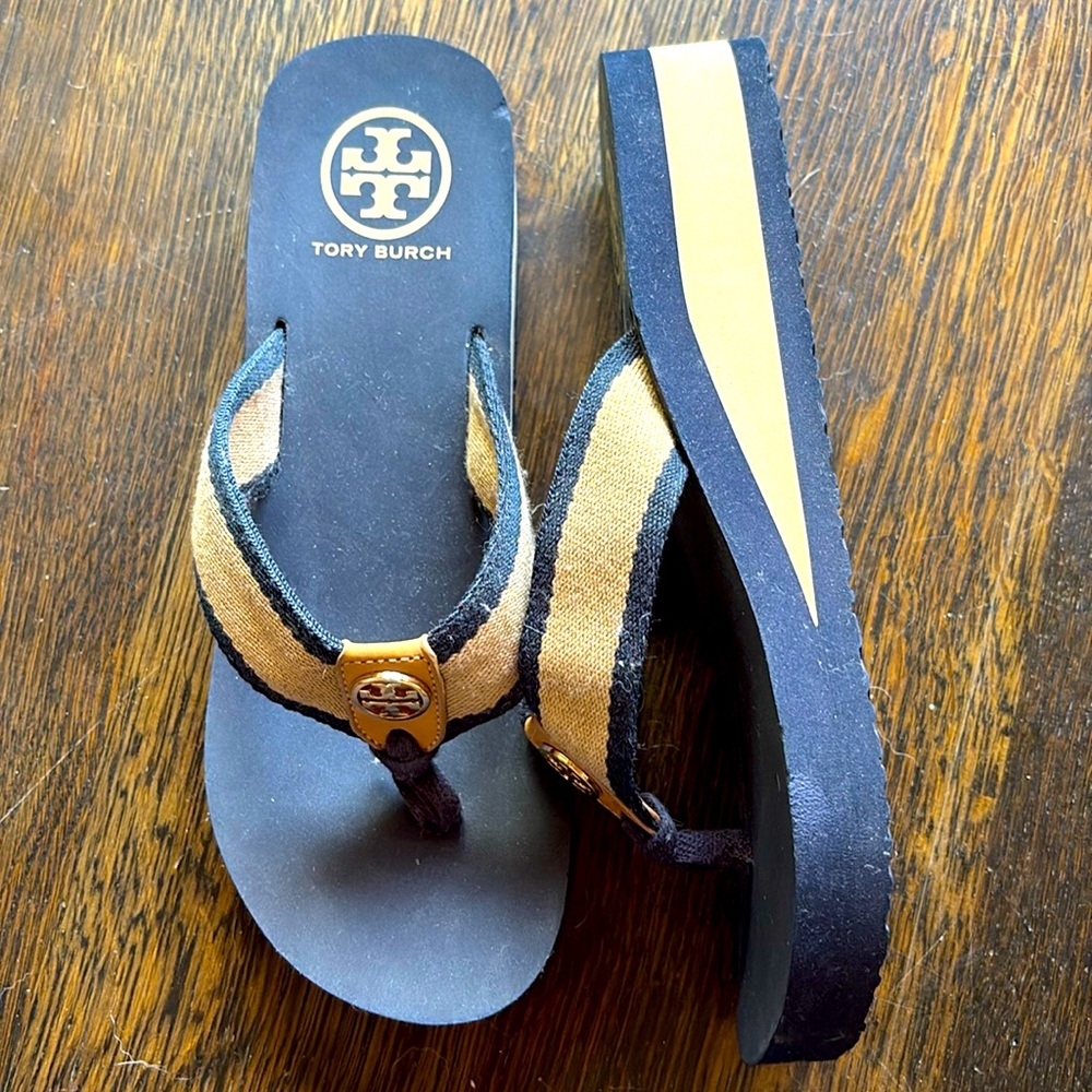 Tory Burch wedge sandals